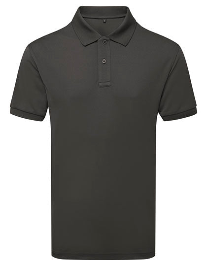 Men´s Asquith GlacierTech Polo in Charcoal, Größe 5XL