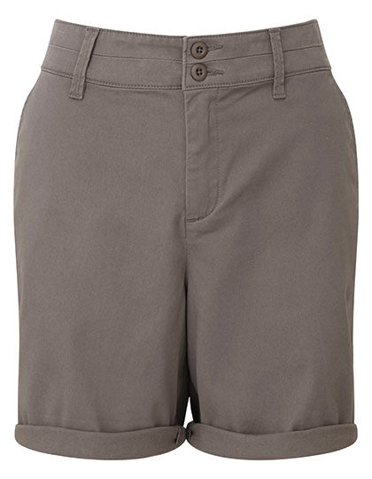 Women´s Lightweight Chino Shorts in Slate, Größe XL