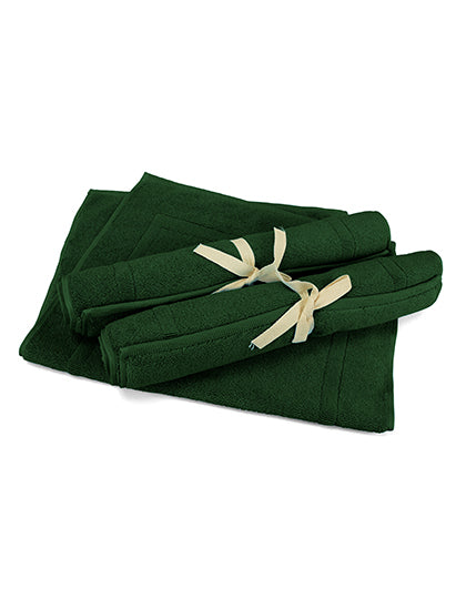 Bath Mat in Dark Green, Größe 50 x 80 cm