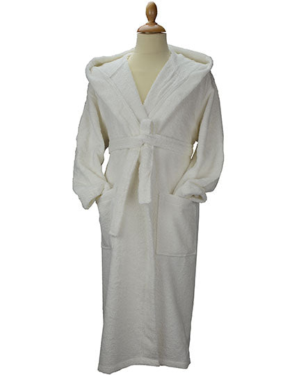 Robezz® Organic Bathrobe in White, Größe XXL