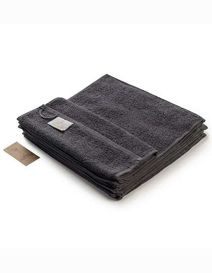 Facetowel in Graphite, Größe 30 x 30 cm