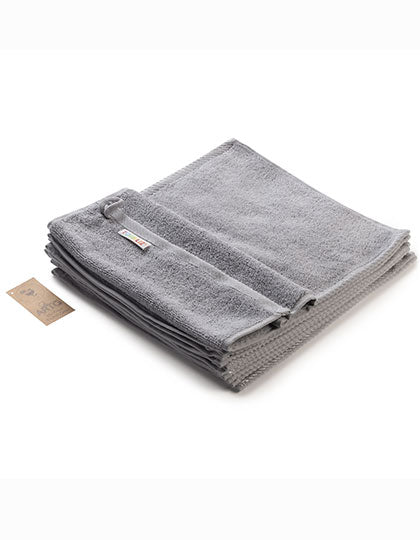 Facetowel in Light Grey, Größe 30 x 30 cm