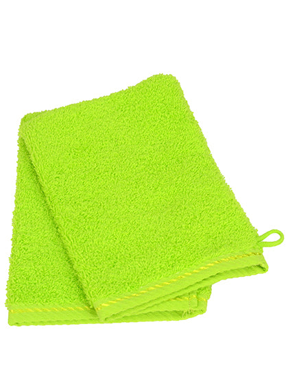 Washcloth in Lime Green, Größe 16 x 22 cm