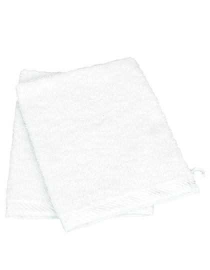 Washcloth in White, Größe 16 x 22 cm