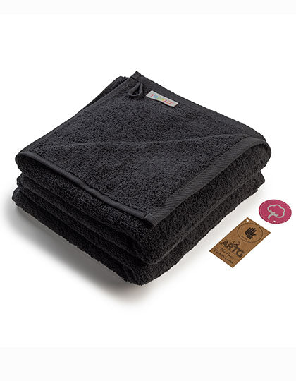 Fashion Hand Towel in Black, Größe 50 x 100 cm