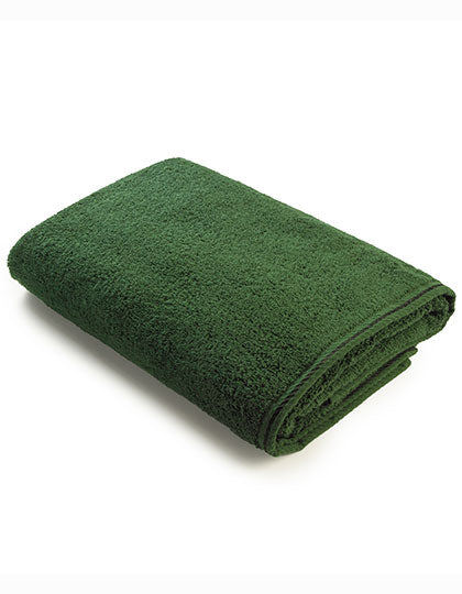 Beach Towel in Dark Green, Größe 100 x 180 cm
