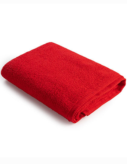 Beach Towel in Fire Red, Größe 100 x 180 cm