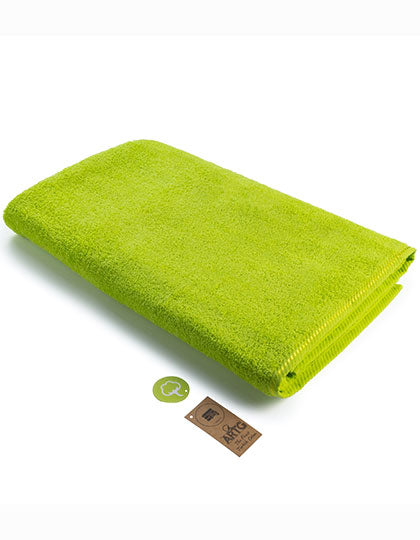 Big Towel in Lime Green, Größe 100 x 210 cm