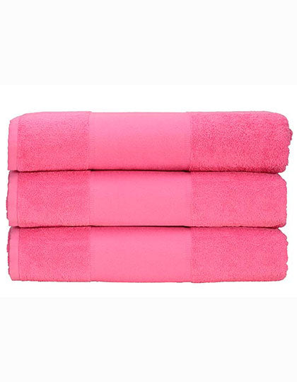 PRINT-Me® Hand Towel in Pink, Größe 50 x 100 cm