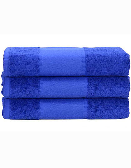PRINT-Me® Hand Towel in True Blue, Größe 50 x 100 cm