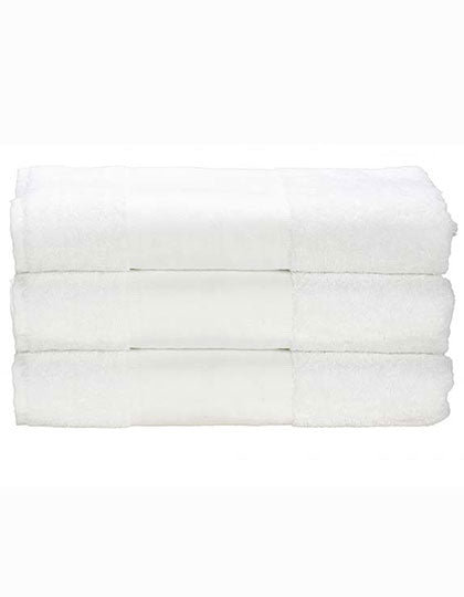 PRINT-Me® Hand Towel in White, Größe 50 x 100 cm