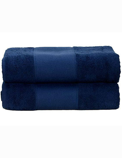 PRINT-Me® Bath Towel in French Navy, Größe 70 x 140 cm