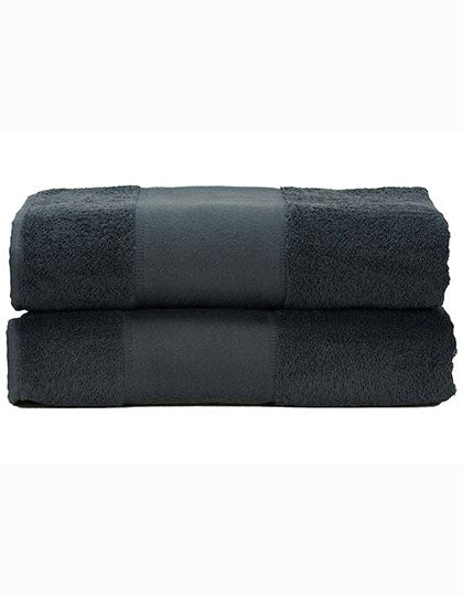 PRINT-Me® Bath Towel in Graphite, Größe 70 x 140 cm