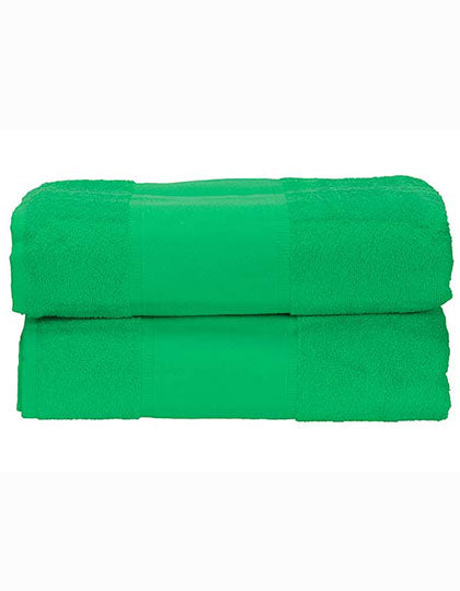 PRINT-Me® Bath Towel in Irish Green, Größe 70 x 140 cm