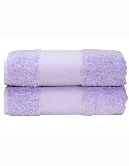 PRINT-Me® Bath Towel in Light Purple, Größe 70 x 140 cm