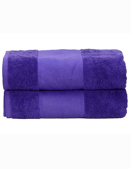 PRINT-Me® Bath Towel in Purple, Größe 70 x 140 cm