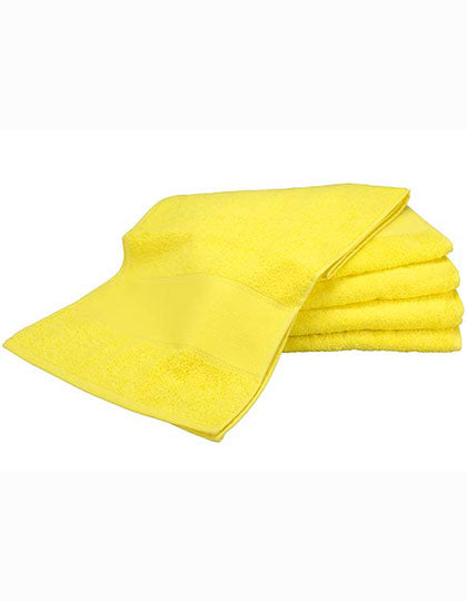 PRINT-Me® Sport Towel in Bright Yellow, Größe 30 x 140 cm