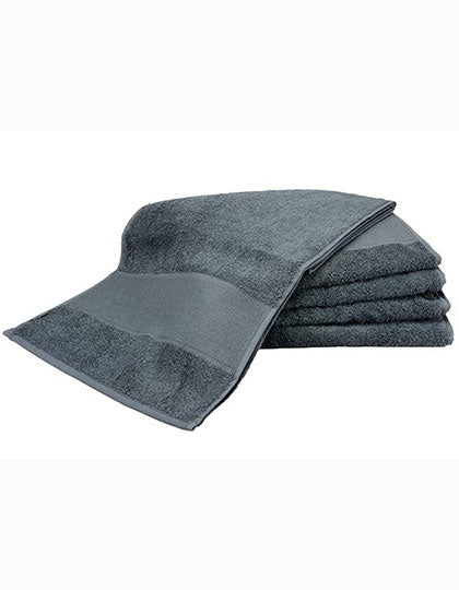 PRINT-Me® Sport Towel in Graphite, Größe 30 x 140 cm