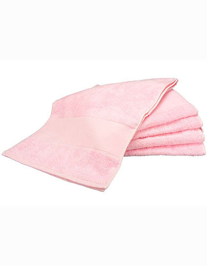 PRINT-Me® Sport Towel in Light Pink, Größe 30 x 140 cm
