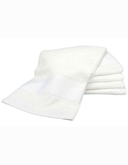 PRINT-Me® Sport Towel in White, Größe 30 x 140 cm