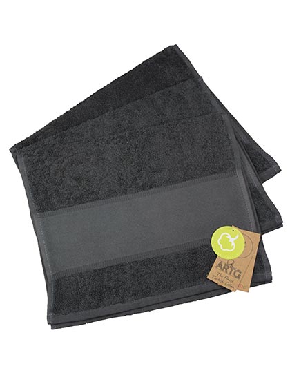 PRINT-Me® Guest Towel in Graphite, Größe 30 x 50 cm