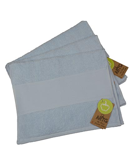 PRINT-Me® Guest Towel in Light Blue, Größe 30 x 50 cm