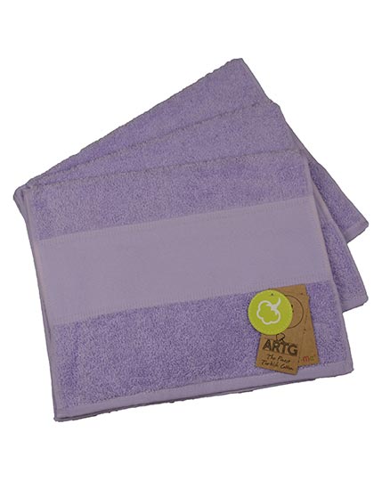 PRINT-Me® Guest Towel in Light Purple, Größe 30 x 50 cm