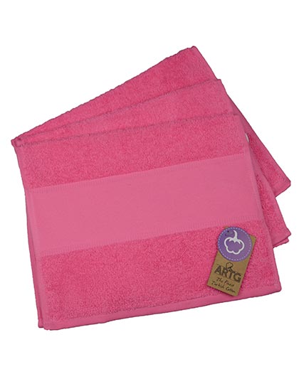 PRINT-Me® Guest Towel in Pink, Größe 30 x 50 cm