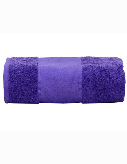 PRINT-Me® Big Towel in Purple, Größe 100 x 210 cm