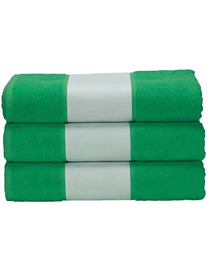 SUBLI-Me® Hand Towel in Irish Green, Größe 50 x 100 cm