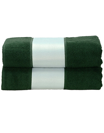 SUBLI-Me® Bath Towel in Dark Green, Größe 70 x 140 cm