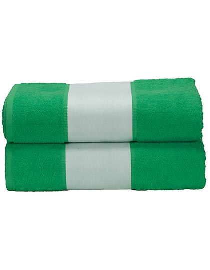 SUBLI-Me® Bath Towel in Irish Green, Größe 70 x 140 cm