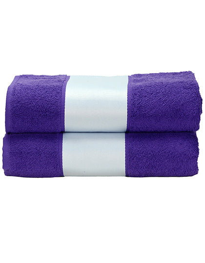SUBLI-Me® Bath Towel in Purple, Größe 70 x 140 cm