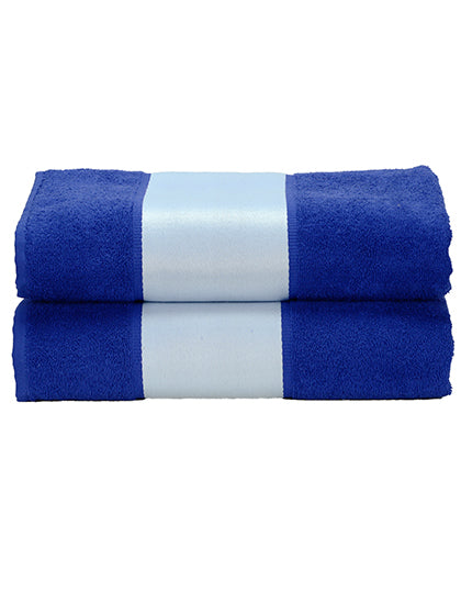 SUBLI-Me® Bath Towel in True Blue, Größe 70 x 140 cm