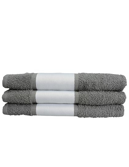 SUBLI-Me® Guest Towel in Anthracite Grey, Größe 30 x 50 cm