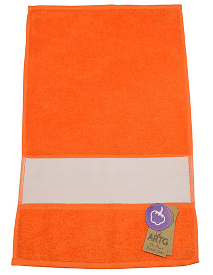 SUBLI-Me® Guest Towel in Bright Orange, Größe 30 x 50 cm