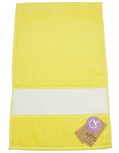 SUBLI-Me® Guest Towel in Bright Yellow, Größe 30 x 50 cm