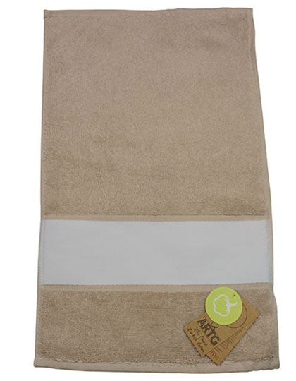 SUBLI-Me® Guest Towel in Sand, Größe 30 x 50 cm