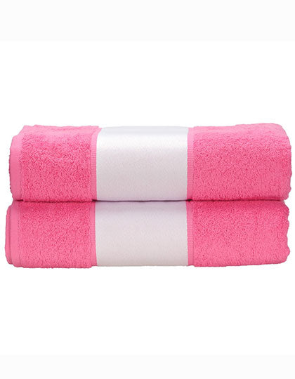 SUBLI-Me® Big Towel in Pink, Größe 100 x 210 cm