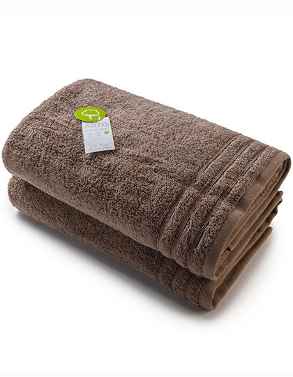 Organic Bath Towel in Walnut, Größe 70 x 140 cm