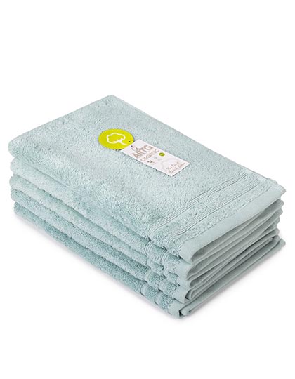Organic Guest Towel in Green, Größe 40 x 60 cm