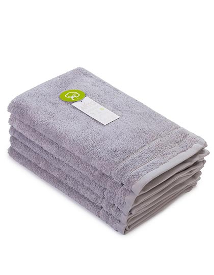 Organic Guest Towel in Grey, Größe 40 x 60 cm