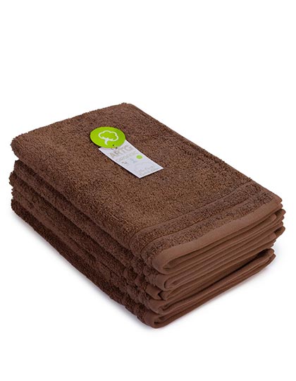 Organic Guest Towel in Walnut, Größe 40 x 60 cm