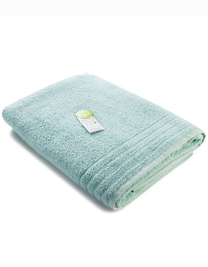 Organic Beach Towel in Green, Größe 100 x 180 cm