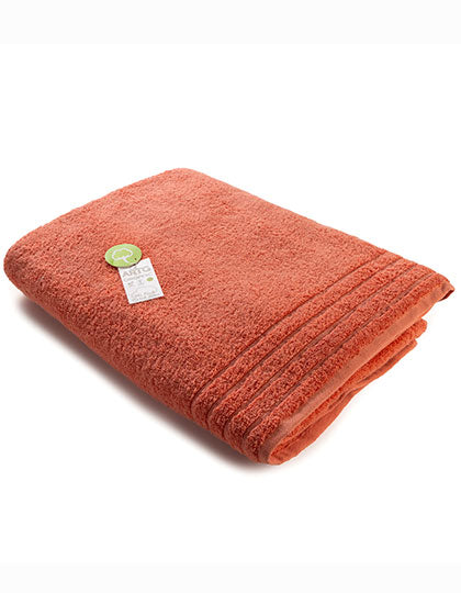 Organic Beach Towel in Rose, Größe 100 x 180 cm