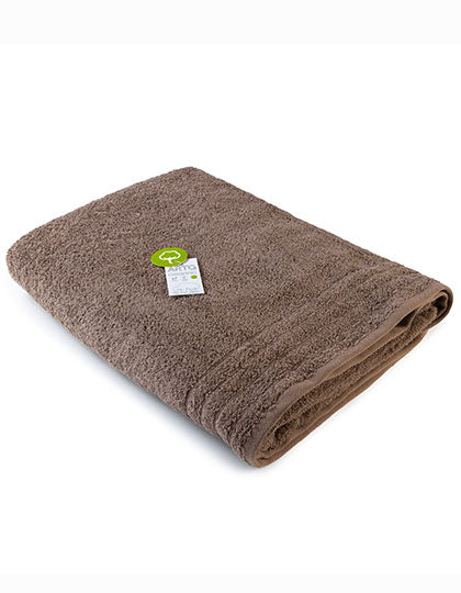 Organic Beach Towel in Walnut, Größe 100 x 180 cm