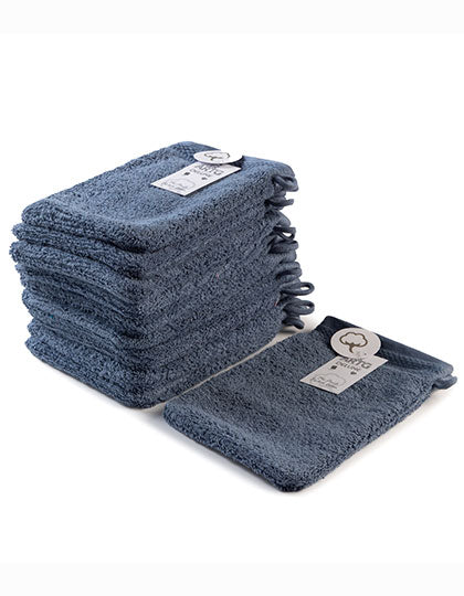 Excellent Washing Glove DELUXE in Jeans Blue, Größe 16 x 22 cm