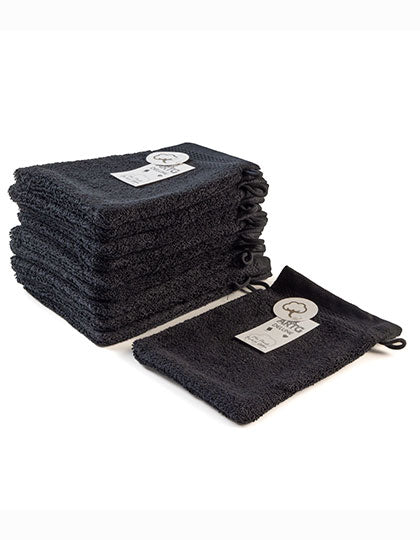 Excellent Washing Glove DELUXE in Very Black, Größe 16 x 22 cm