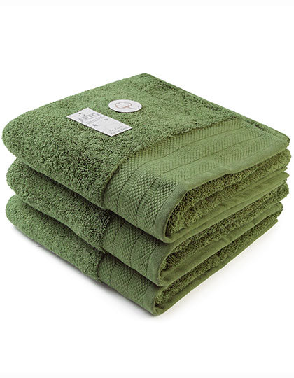 Hand Towel Excellent Deluxe in Army Green, Größe 60 x 110 cm