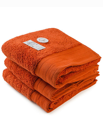 Hand Towel Excellent Deluxe in Brick Red, Größe 60 x 110 cm